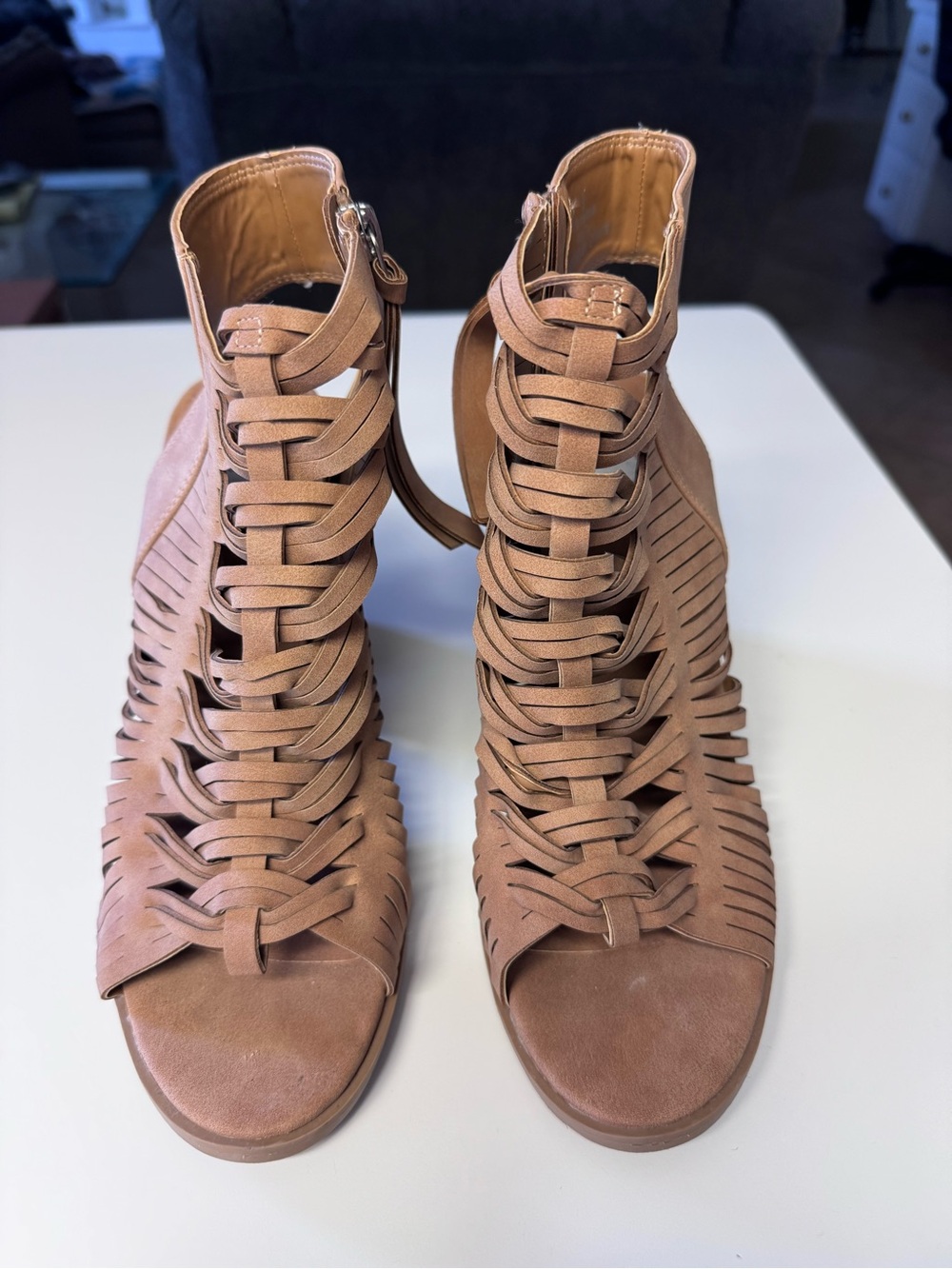 Stylish Open-Toe Heels